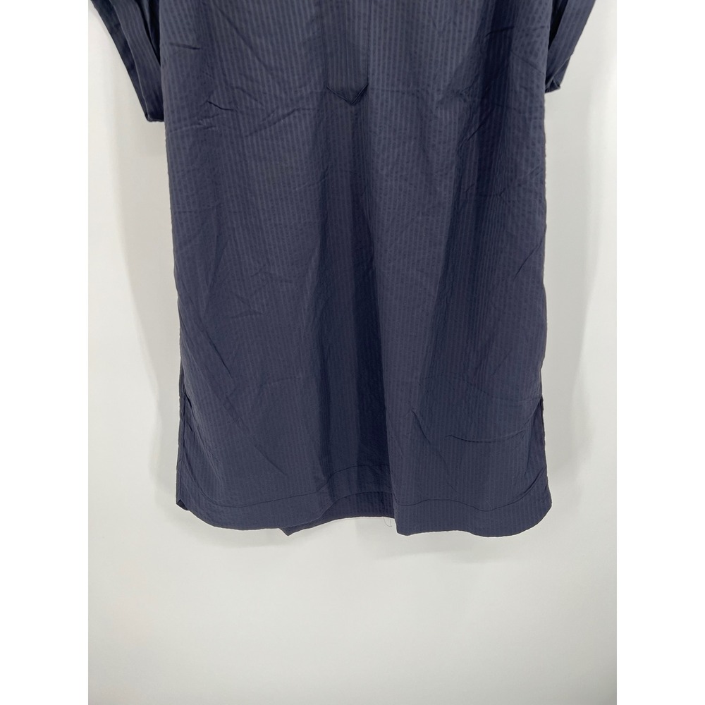 Vineyard Vines Margo Harbor Shirtdress Jet Black Performance XL NWT - Picture 2 of 9